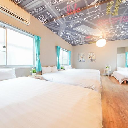 Sanacion Namba 難波千日前の5Ldk120平米 駅徒歩2分 広々バルコニーでバーベキューも可能 Apartment Osaka Ngoại thất bức ảnh