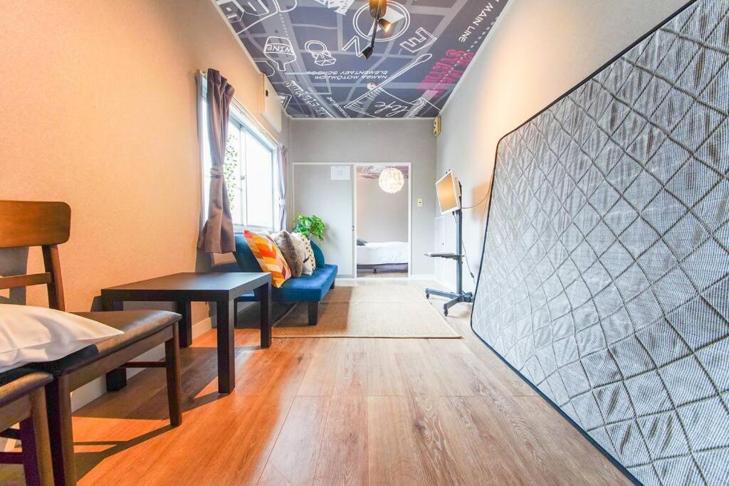 Sanacion Namba 難波千日前の5Ldk120平米 駅徒歩2分 広々バルコニーでバーベキューも可能 Apartment Osaka Ngoại thất bức ảnh